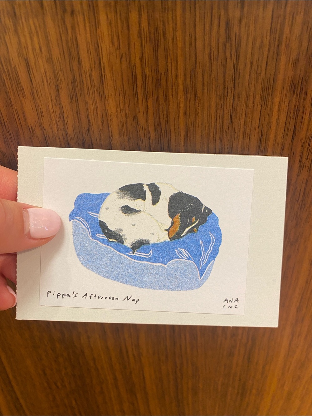 Anastasia INCIARDI mini print - Pippas Afternoon Nap